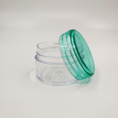 Mini 3 ml 5 g wadah plastik Cosmetic Sampler Jar wajah krim mata kemasan 5 ml botol kosmetik Dengan Tutup Berwarna