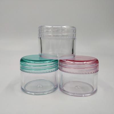 Kualitas tinggi 20g 50g botol plastik kosong krim wajah dengan tutup untuk kemasan kosmetik