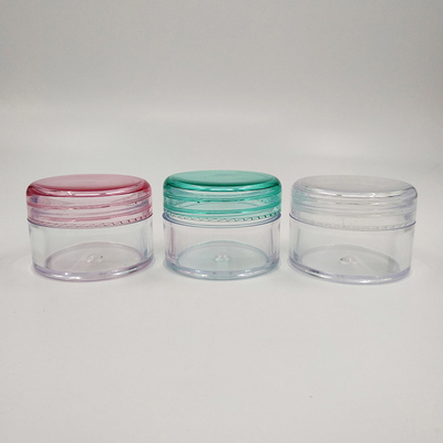Kontainer Perjalanan Kecil Plastik PS Krim Botol Dengan Tutup Isi Ulang Kosmetik Kekebalan Kebocoran Botol Makeup