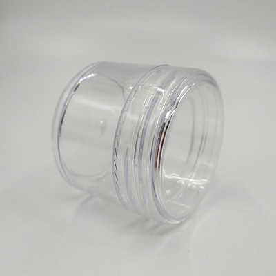 Disesuaikan Pencetakan Plastik Cosmetic Jar Disegel Dengan Tekanan Sensitif Gasket