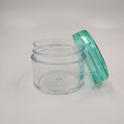 Disesuaikan Pencetakan Plastik Cosmetic Jar Disegel Dengan Tekanan Sensitif Gasket