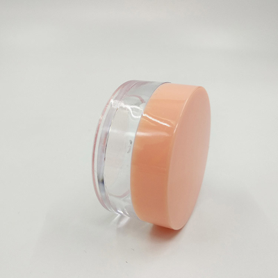 Plastic Cosmetic Jar 10ml 15ml 30ml 60ml 80ml 100ml 120ml 150ml Permukaan halus