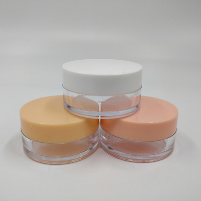 Plastic Cosmetic Jar 10ml 15ml 30ml 60ml 80ml 100ml 120ml 150ml Permukaan halus