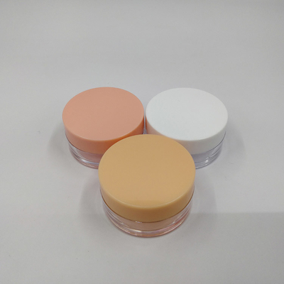 Plastic Cosmetic Jar 10ml 15ml 30ml 60ml 80ml 100ml 120ml 150ml Permukaan halus