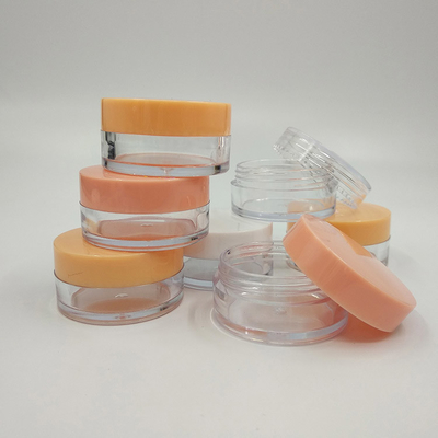 Plastic Cosmetic Jar 10ml 15ml 30ml 60ml 80ml 100ml 120ml 150ml Permukaan halus