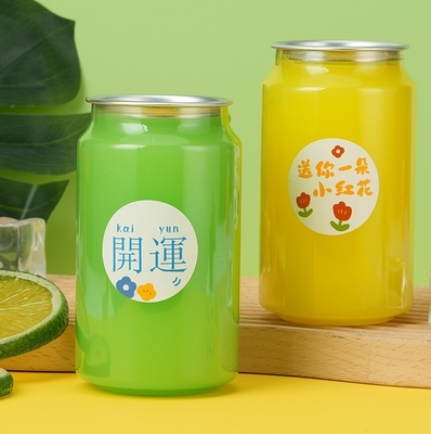 250ml 330ml 500ml Kaleng Plastik Untuk Jus