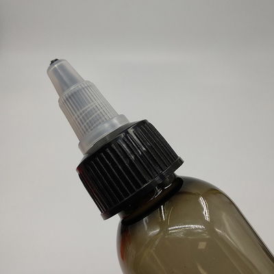Panel Label Disesuaikan Botol Atas Sekrup Plastik Untuk Kemasan Cairan