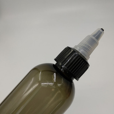 Pencetakan Khusus Botol Plastik Kecil 70ml Dengan Tutup Sekrup