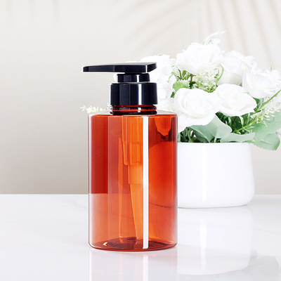 Bahan Kerah PE Botol Lotion Plastik 30ml 50ml 60ml dengan Sampel Disediakan