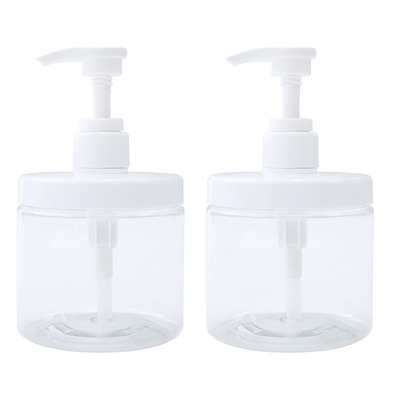 Plastik UV Electroplated Cap Material Flip-top Closure Botol Lotion Plastik dengan Badan PET