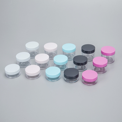 Kontainer kosmetik plastik yang disegel dengan gasket sensitif tekanan