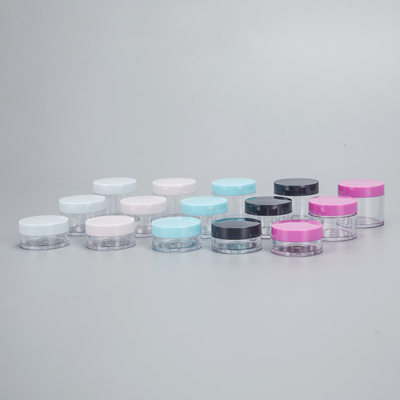 Kontainer kosmetik plastik yang disegel dengan gasket sensitif tekanan