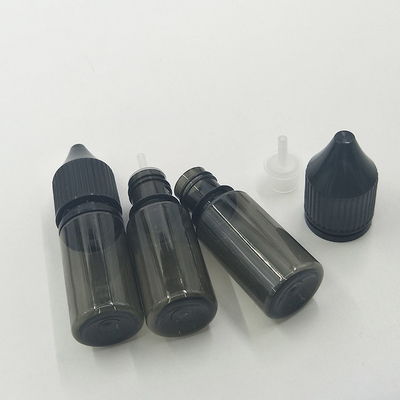 Botol Plastik Pet 10 ml dengan Tutup Putih/ Hitam