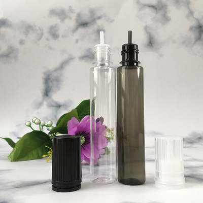 30ml Chubby Gorilla LDPE PET Plastik Unicorn Squeeze Botol 10 Paket Dropper Botol Transparan Hitam Berguna Lagi Proof Anak