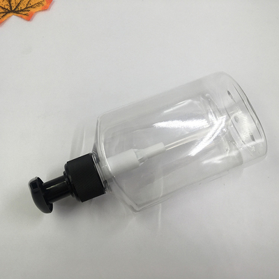 Botol PET plastik bening yang dapat didaur ulang untuk kosmetik ramah perjalanan