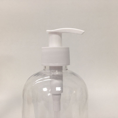 Isi ulang 16oz kosong Amber 500ml botol plastik PET lotion dengan pompa untuk sampo