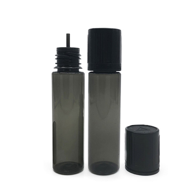 Botol Plastik Tutup Datar 10ml Warna Hitam Translucent