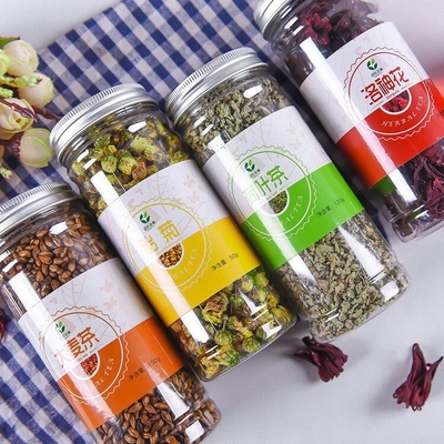 30ml 50ml 60ml 80ml 100ml 120ml 150ml 200ml 250ml Plastic Jar Container untuk Pengemasan