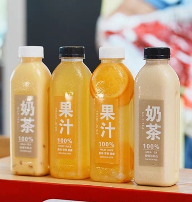 Botol teh susu tahan lama dengan tutup dan gagang yang bisa disesuaikan