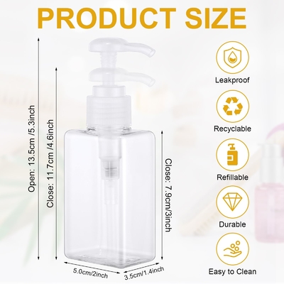 Botol pelembab buatan 50ml sempurna untuk krim pelembab