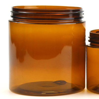 Botol Plastik Transparan Kontainer Custom 2oz-8oz Kapasitas Kertas Karton Kemasan