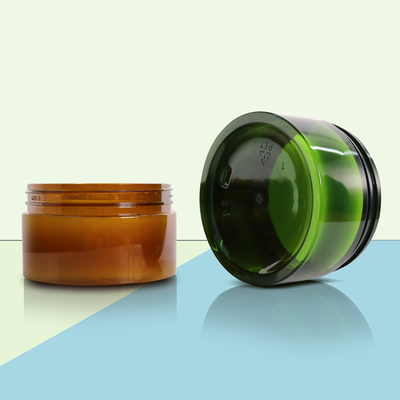 Botol Plastik Transparan Kontainer Custom 2oz-8oz Kapasitas Kertas Karton Kemasan