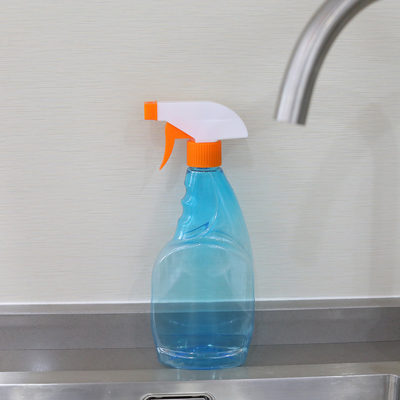 200ml Plastik Cylinder Trigger Sprayer Botol Disesuaikan Logo Screen Diterbitkan