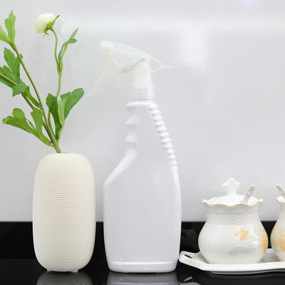 Trigger Sprayer Botol Kabut Plastik 200ml Bentuk Silinder Screen Printing Oem/Odm Tersedia