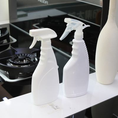Trigger Sprayer Botol Kabut Plastik 200ml Bentuk Silinder Screen Printing Oem/Odm Tersedia