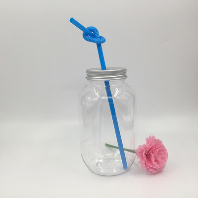 Botol teh susu terisolasi tahan kebocoran dengan gagang Desain modern 120ml-500ml Kapasitas Warna jelas