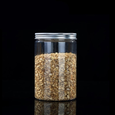 Pengemasan Makanan Kek kosong Penyimpanan Plastik wadah Toples 100ml 200ml Plastik bening Toples
