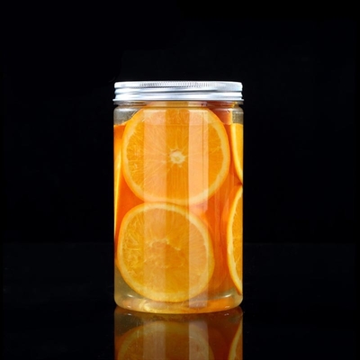 150m 200ml Clear Powder Plastic Cream Jar PET Food Honey Jars Scrub Body Butter Container Jar dengan Tutup