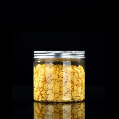 Pengemasan Makanan Kek kosong Penyimpanan Plastik wadah Toples 100ml 200ml Plastik bening Toples