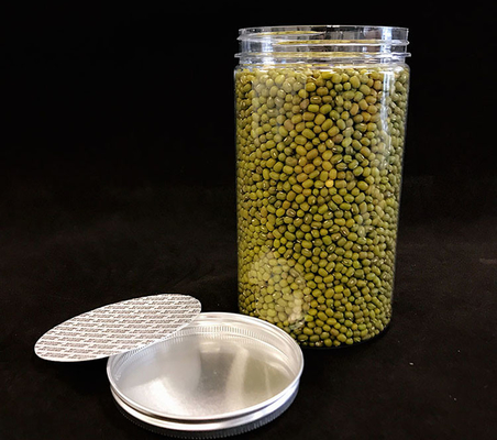 150m 200ml Clear Powder Plastic Cream Jar PET Food Honey Jars Scrub Body Butter Container Jar dengan Tutup