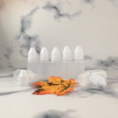 10ml Disesuaikan Logo Botol Dropper Kaca Transparan Hitam Dropper Cairan Dengan Permukaan Langsing