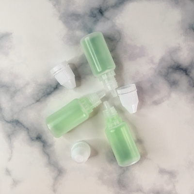 10ml Disesuaikan Logo Botol Dropper Kaca Transparan Hitam Dropper Cairan Dengan Permukaan Langsing