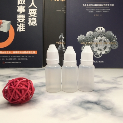 10ml Disesuaikan Logo Botol Dropper Kaca Transparan Hitam Dropper Cairan Dengan Permukaan Langsing