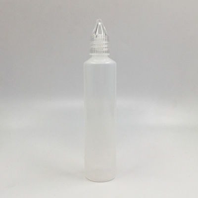 Botol dispenser dropper permukaan halus dengan tutup dropper tahan lama sempurna untuk kosmetik farmasi dan laboratorium