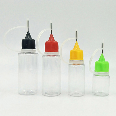 Botol dropper kaca halus tutup sekrup 10ml-120ml transparan Hitam Disesuaikan