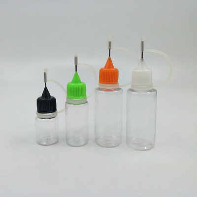 Botol dropper kaca halus tutup sekrup 10ml-120ml transparan Hitam Disesuaikan