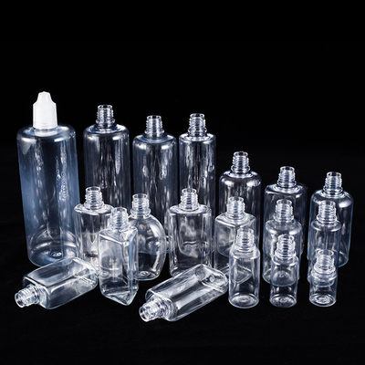 Botol Dropper Cairan Kaca yang Dapat Disesuaikan Dalam Berbagai Ukuran Desain Hitam Transparan