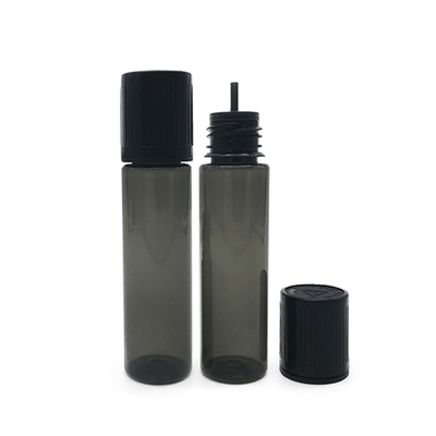 Custom E Cairan PET Botol Dengan Cap Sekrup Bentuk Bulat Custom Logo Dan Pencetakan Warna