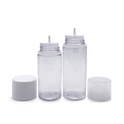 Botol Logo Disesuaikan Untuk Cairan Screen Printed PET Childproof Neck