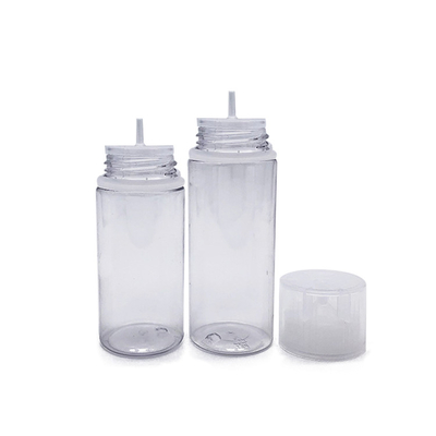 Botol Logo Disesuaikan Untuk Cairan Screen Printed PET Childproof Neck