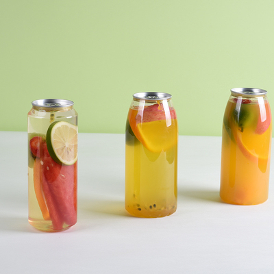 Botol teh susu bening yang dapat disesuaikan dengan gagang 120 ml hingga 500 ml Kapasitas Bentuk bulat persegi