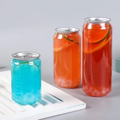 Botol teh susu bening yang dapat disesuaikan dengan gagang 120 ml hingga 500 ml Kapasitas Bentuk bulat persegi