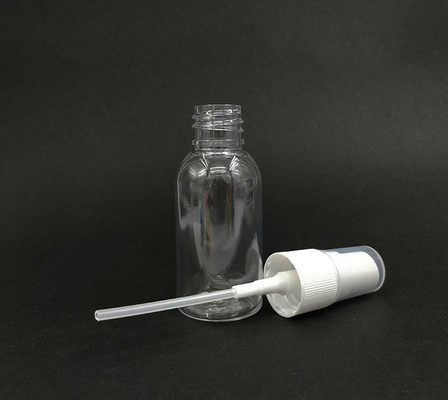 Botol Semprot Plastik PET Transparan Untuk Penggunaan Harian Dengan Permukaan Lancar yang awet