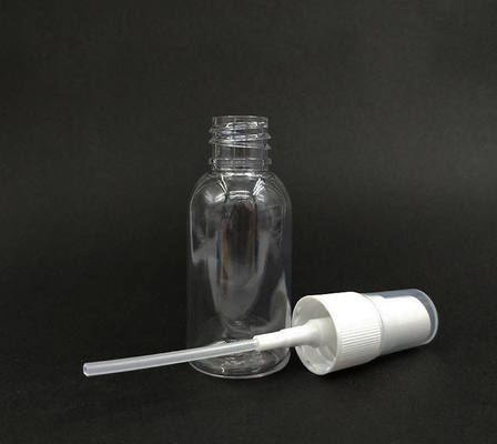 Botol Semprot Plastik PET Transparan Untuk Penggunaan Harian Dengan Permukaan Lancar yang awet