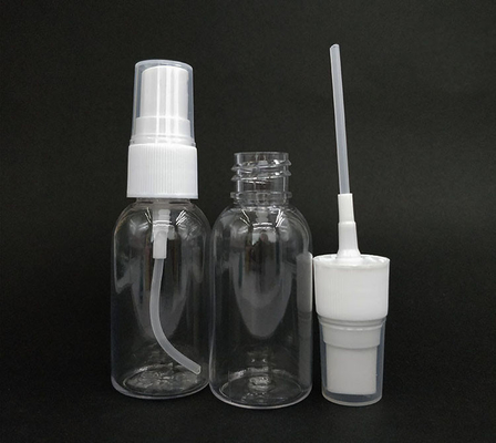 Botol Semprot Plastik PET Transparan Untuk Penggunaan Harian Dengan Permukaan Lancar yang awet
