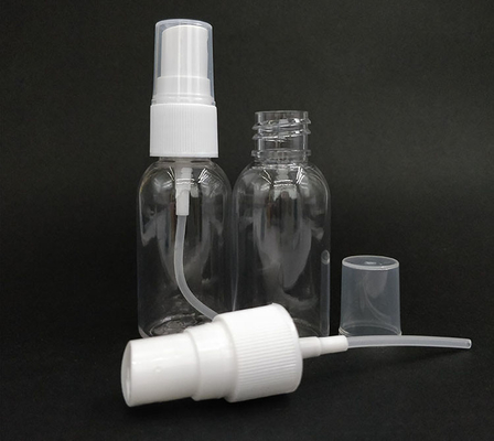 Botol Semprot Plastik PET Transparan Untuk Penggunaan Harian Dengan Permukaan Lancar yang awet